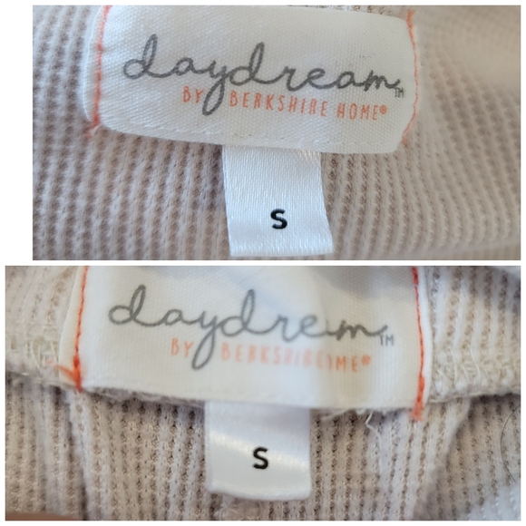 Daydream By Berkshire Home Waffle Knit Pajama Jogger And Robe Size Small - Picture 17 of 17